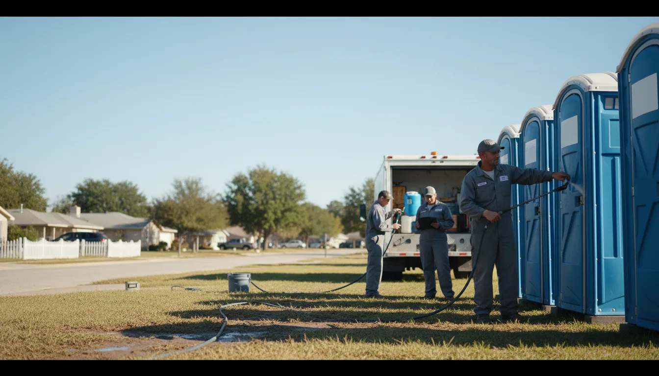 Long-Term Portable Toilet Rental in Millbrook, AL near me